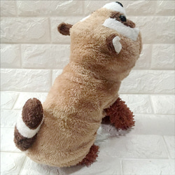 犬服 可愛い ペットウェア 犬ウェア  冬  アライグマ 狸 タヌキ 3枚目の画像