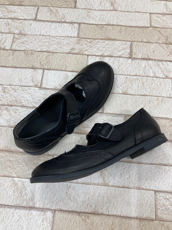 [新年福袋 2023] L size medallion shoes and slip-on shoes 第3張的照片