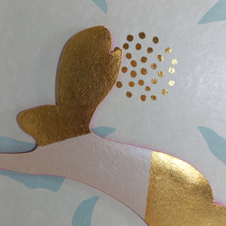 飛躍兎30㎝角壁掛け用パネル 3枚目の画像
