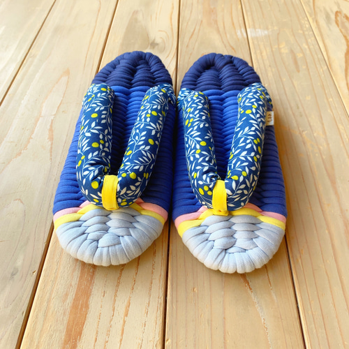 room shoes＊布ぞうり／ M24〜25cm【Mana M62】ギフト・プレゼント 
