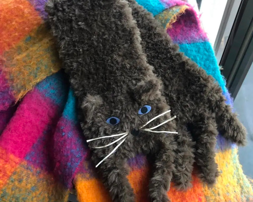 期年末年始！鏡餅みかんブローチ付き♡ふわふわもこもこ猫のあったか