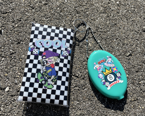 バンド　ラババン　キーホルダー　コインケース　ラバーバンド tower_4828566