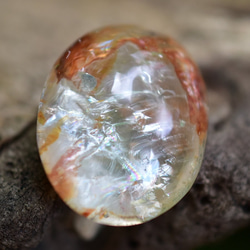 クラック水晶✨ レインボー タンブル 爆裂水晶 クリスタル 原石 天然石