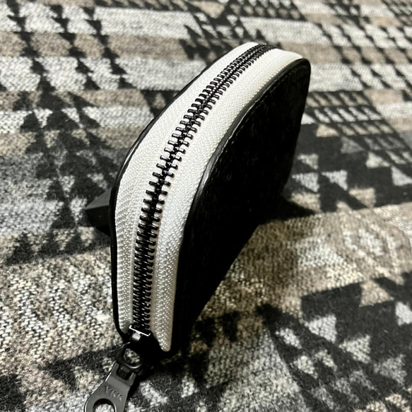 ラウンドファスナーコインケース Round Fastener Coincase ( エプソン・エキゾチックレザー ) 7枚目の画像