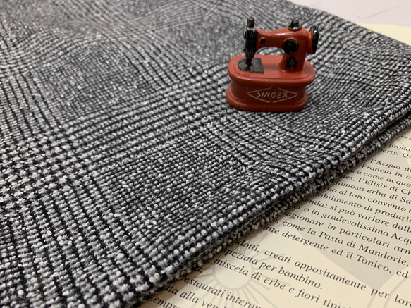 冬！スイートリー＊暖か冬のイタリア製ウール混ロング大人パンツグレンチェックBy ＊花織＊ [2116]G1 10枚目の画像