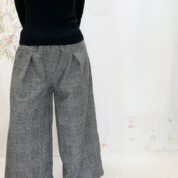 冬！スイートリー＊暖か冬のイタリア製ウール混ロング大人パンツグレンチェックBy ＊花織＊ [2116]G1 9枚目の画像