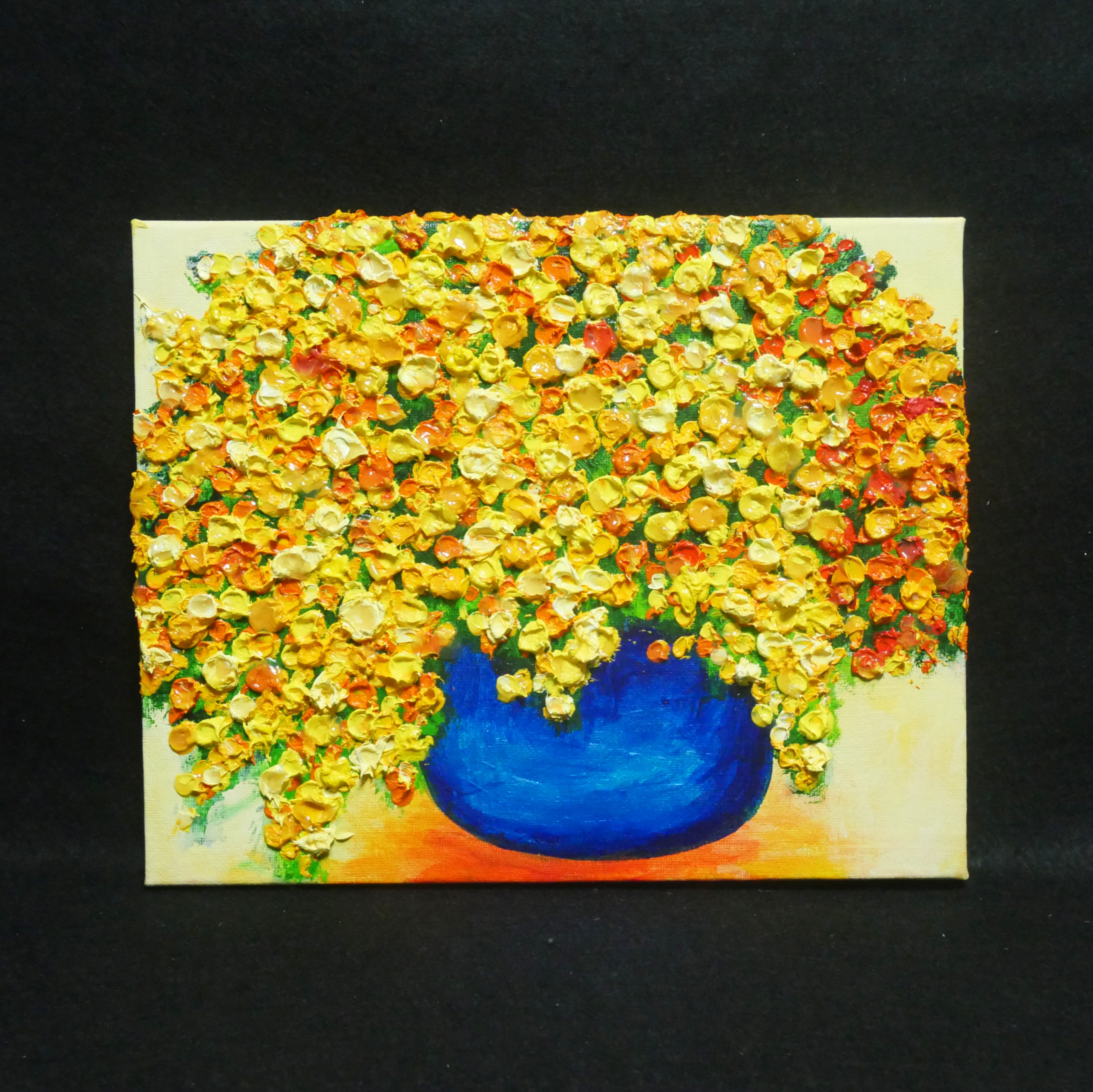 油絵 絵画 ミモザの花【四切】 油絵 絵画 ミモザの花【四切】 絵画 HR