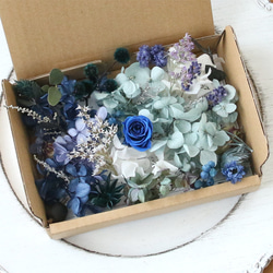 ビビットカラー 花材詰め合わせ ドライフラワー プリザーブドフラワー