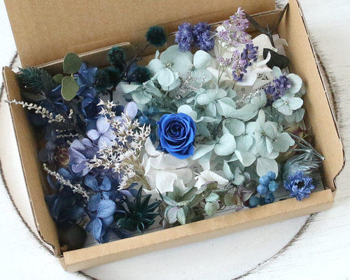 花材セット ブルー  Ｎｏ．608 花材セット ブルー No．608