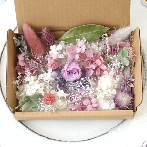 ライラック×シルバーグリーン 花材詰め合わせ セット