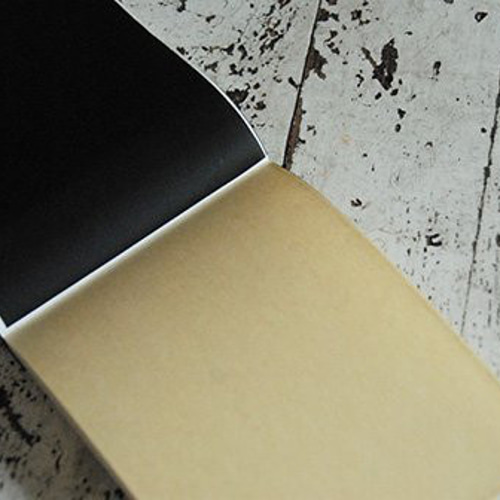 複写式メモ帳 無地 クラフト 紙色：茶・白茶 コピーできるメモ帳