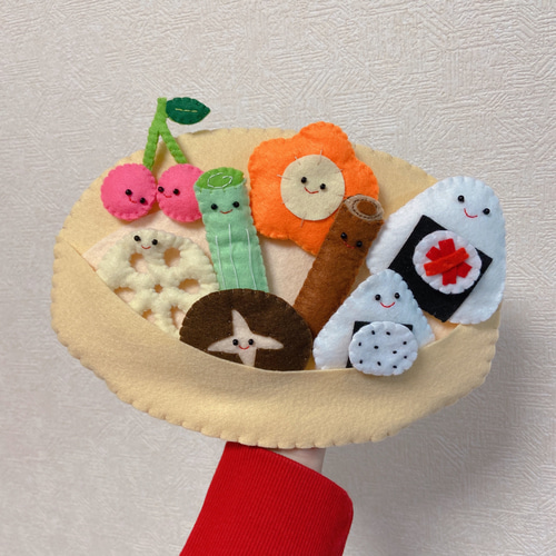 おべんとうばこのうた ♡ ミトンシアター おもちゃ・人形 ꙳shop Laphi