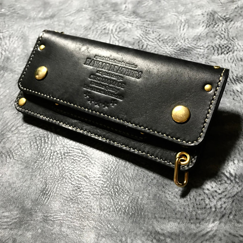 トラッカーウォレット 2層 ブラック マヤレザー イタリアンレザー アメカジ 61myZMjSsaL._SY200_QL15_.jpg