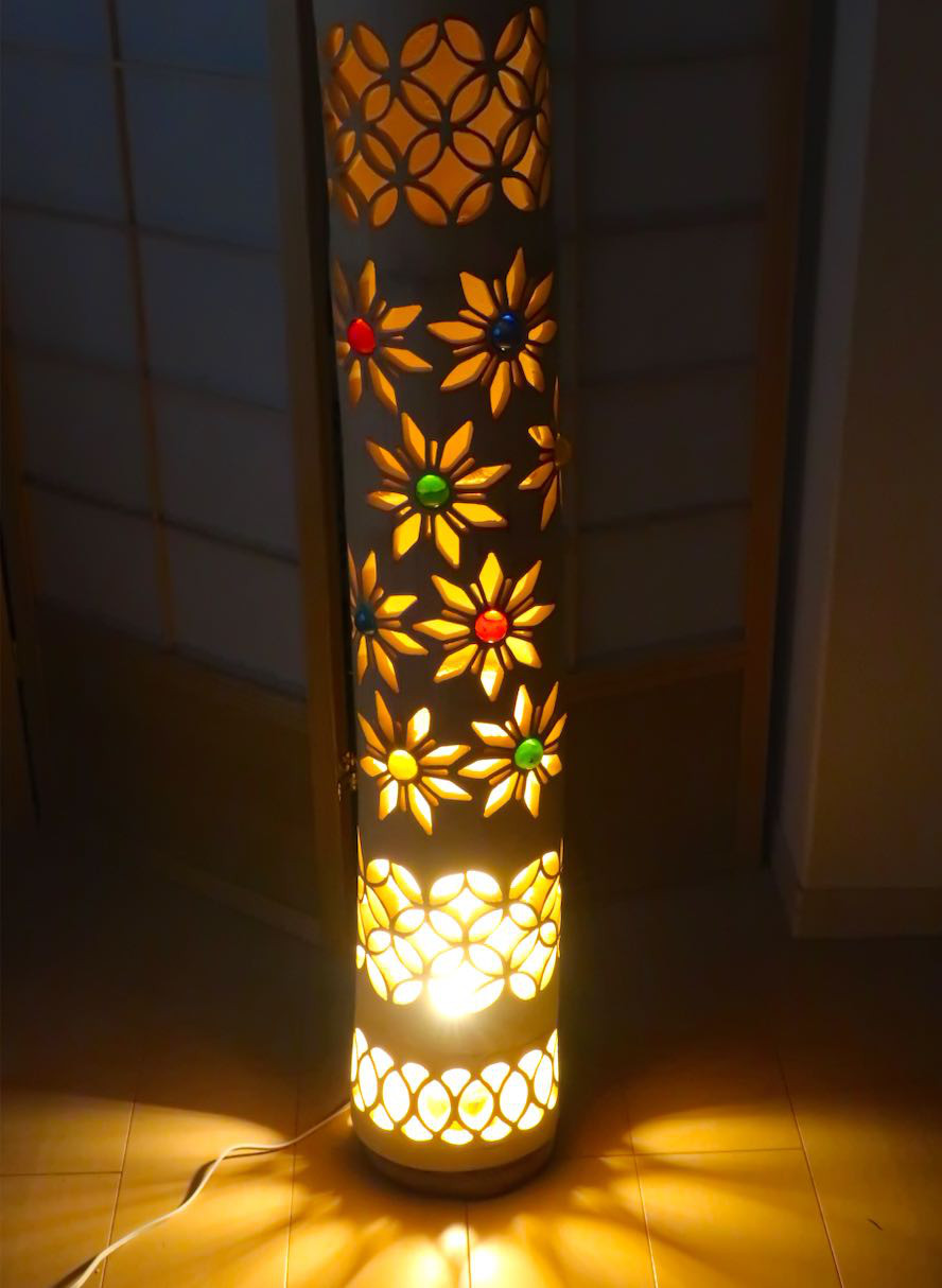 竹あかり・竹灯り・竹灯篭・竹灯籠・ビー玉の煌き　〜〜碧和煌〜〜