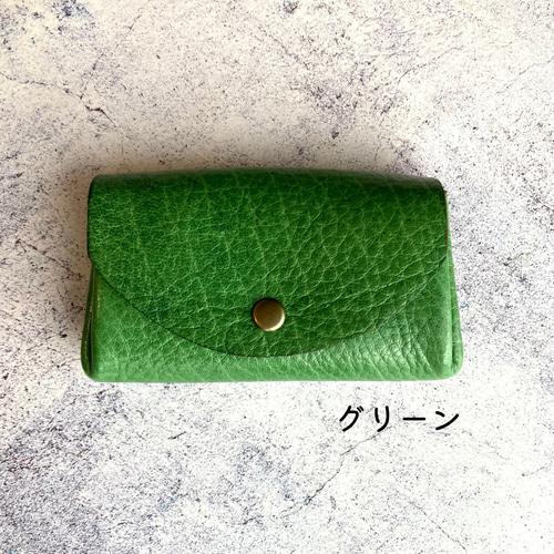本革コンパクト財布 ミニウォレット 小さなアコーディオン財布