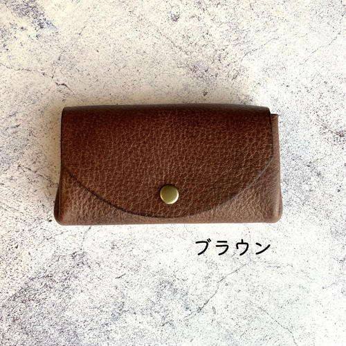 本革コンパクト財布 ミニウォレット 小さなアコーディオン財布 メンズ