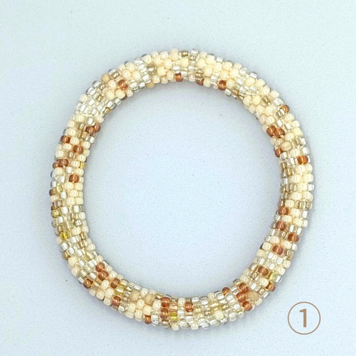 ビーズクロッシェ ブランド系 ブレスレット ビーズアクセサリー