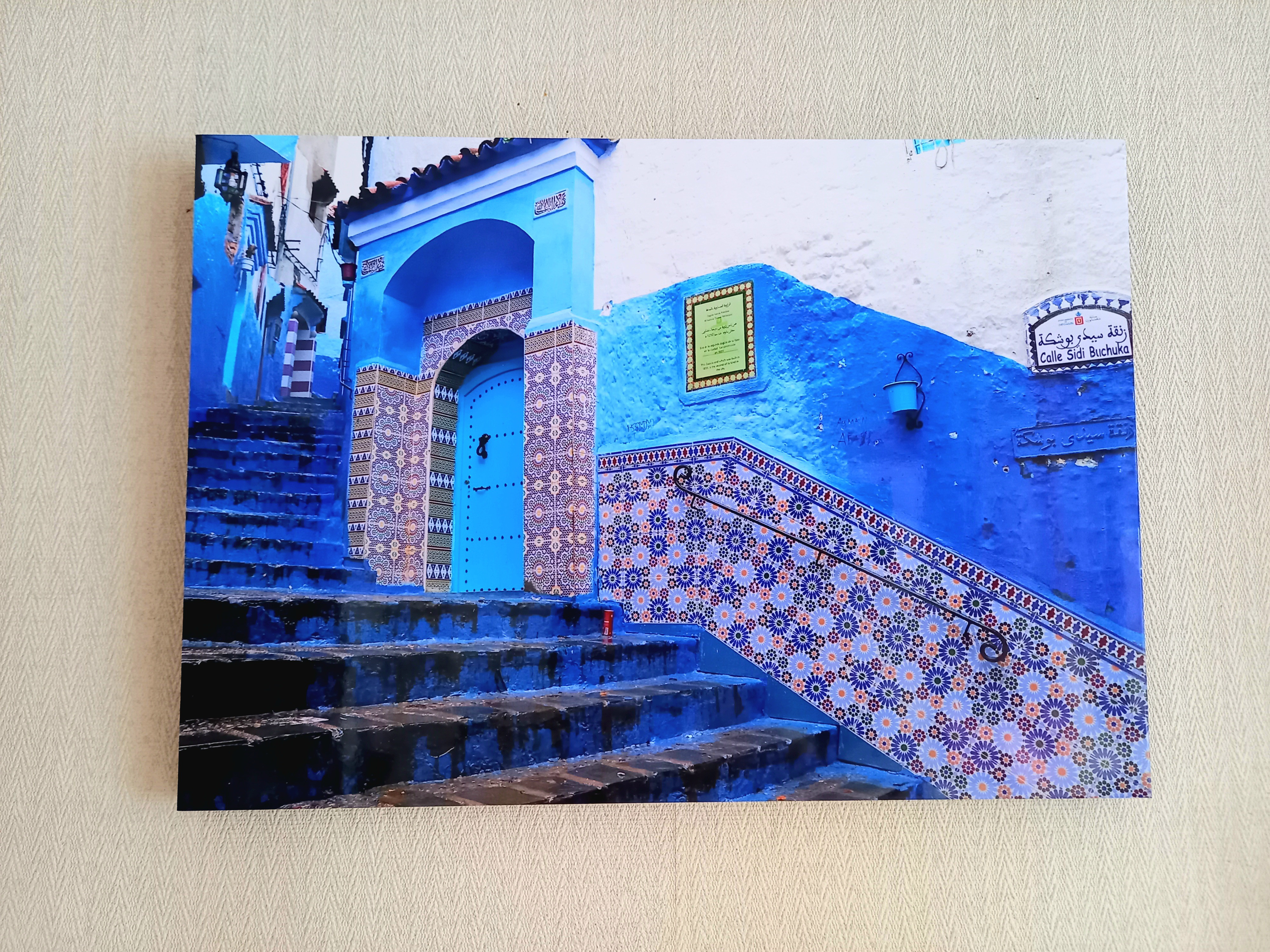 フォトパネル 「青静」 モロッコ 7,300円