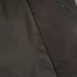 防災ずきんカバー背面タイプ　ナイロンタイプ　紺×紺グレーライン 4枚目の画像
