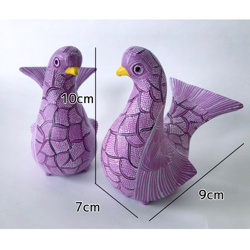 アマテナンゴの鳥の陶器置物M（ペア） 立体・オブジェ nonoalco