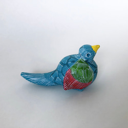 【SOLD OUT】アマテナンゴの鳥の陶器置物S 9枚目の画像