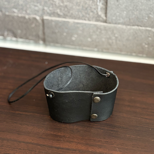 本革✴︎2wayレザーカップホルダー✴︎ドリンクホルダー✴︎カップ