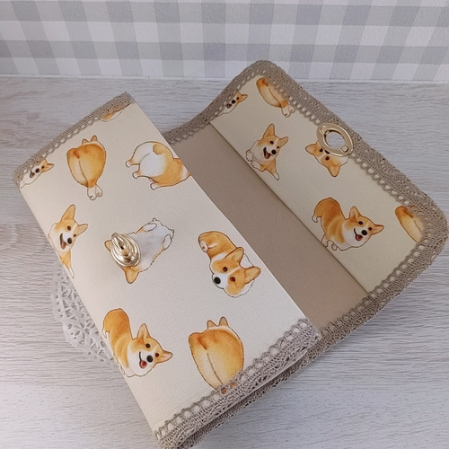 新入荷♡コーギー 長財布 長財布 cocotte-coco 通販 15211318