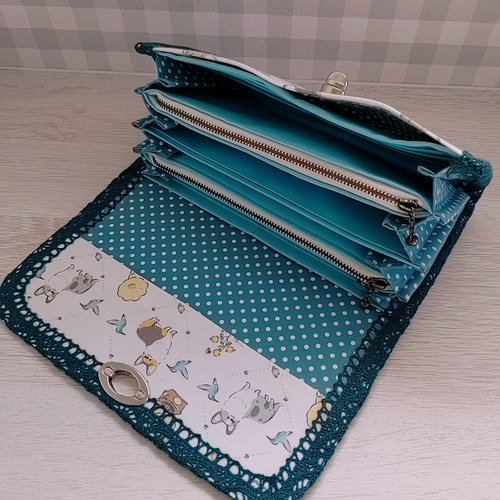 新入荷♡コーギー 長財布(アーガイル) 長財布 cocotte-coco 通販