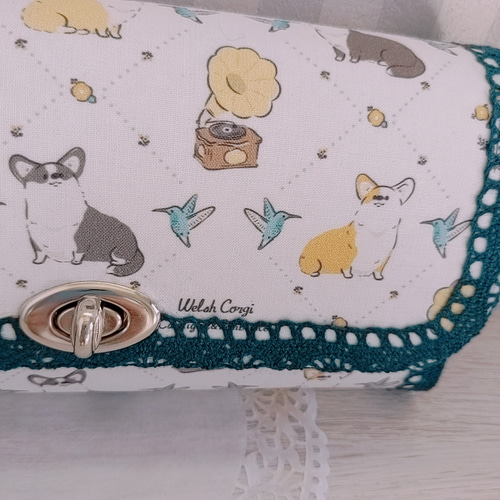 新入荷♡コーギー 長財布(アーガイル) 長財布 cocotte-coco 通販