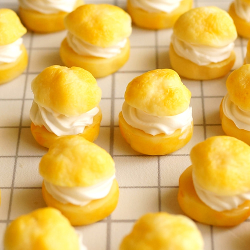 生クリームたっぷりシュークリーム 4～50個入り 発送目安：3～21日