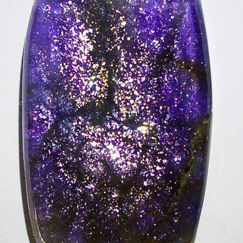 ☆宇宙ギャラクシー☆アイオライトサンストーン☆16.1ct/25.1mm