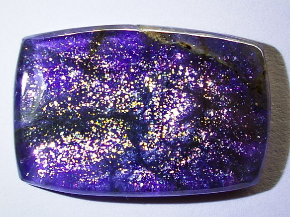 ☆宇宙ギャラクシー☆アイオライトサンストーン☆16.1ct/25.1mm