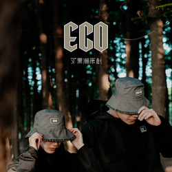 【濃情蜜意】ECO 客製時尚防潑再生漁夫帽 第3張的照片
