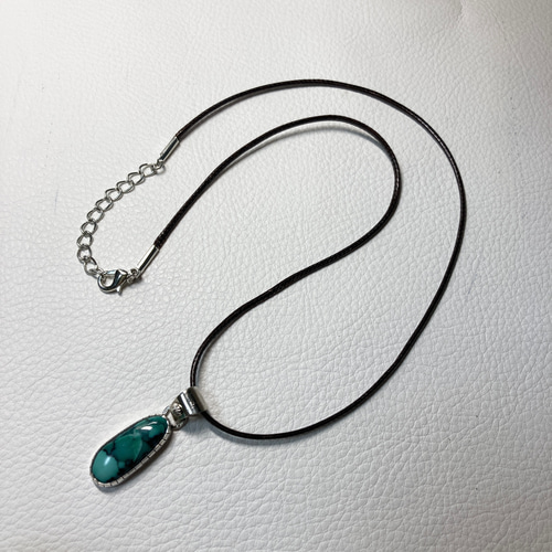 インディアンジュエリー　シルバーターコイズペンダントネックレス 楽天市場】インディアンジュエリー ターコイズ シェル ペンダント