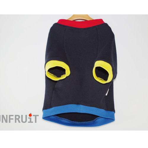 フレブル 用】【裏毛 綿100％】ネイビー裏毛ラグラントレーナー