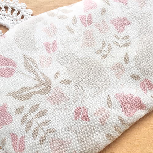 うさぎフランスラベンダー香る♪小豆カイロ（小豆アイピロー