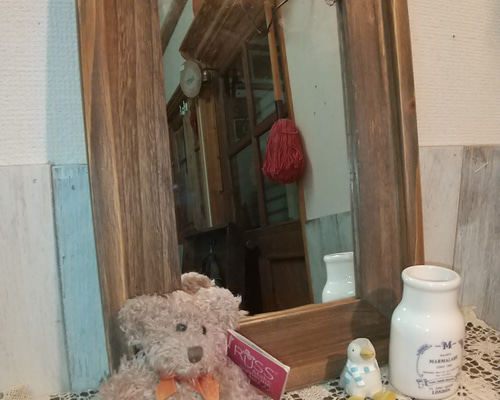 アンティーク　鏡　ブリキ　太陽　レトロ 61yQkvmzcsL._UF894,1000_QL80_.jpg