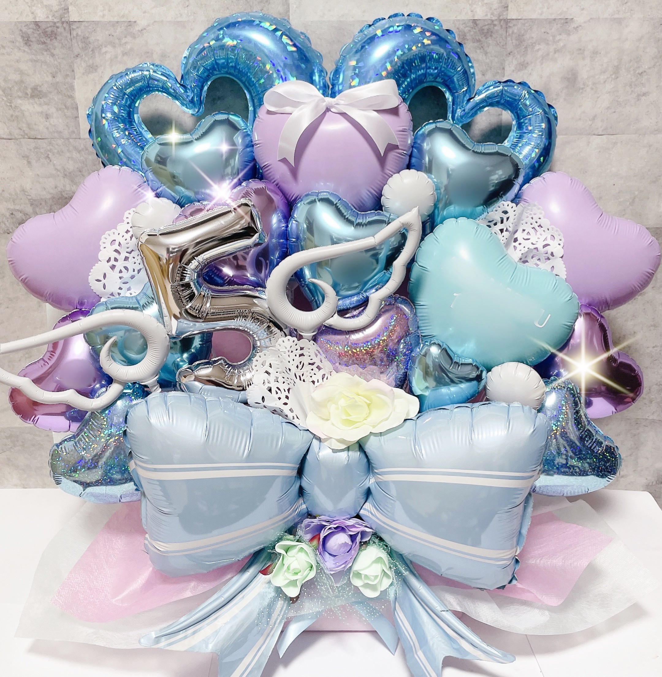 バルーンギフト　バルーンアレンジ 結婚祝い　誕生日　生誕祭　推し　開店祝い　ギフト　プレゼント　バルーン
