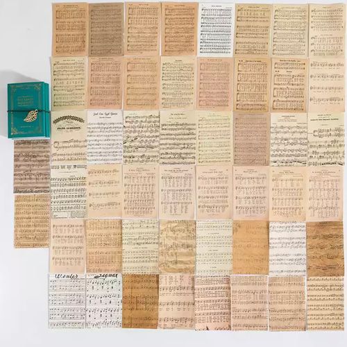 送料無料❤︎】☆New☆アンティーク ビンテージ レトロ 紙物 海外 メモ