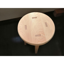 木製スツール　高さ60cm　２脚セット　丸椅子　stool 3枚目の画像