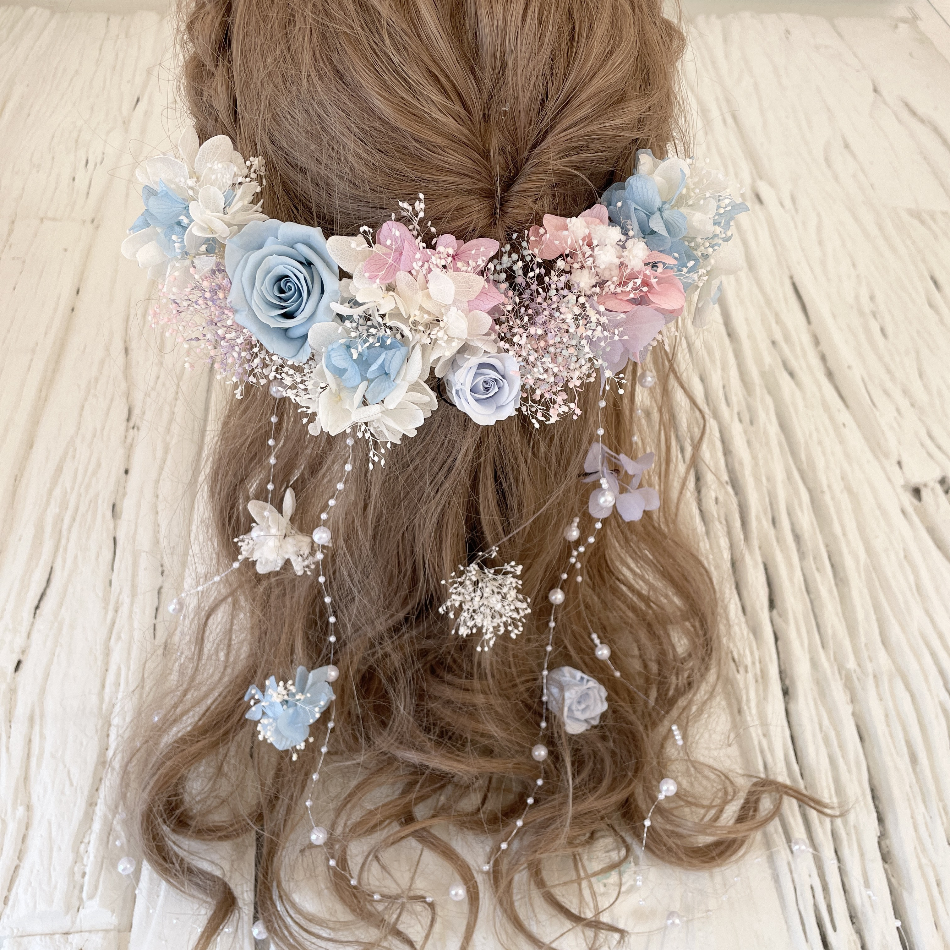 キャンディーカラー髪飾り　ヘッドドレス