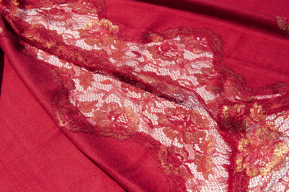 カシミヤ手織りマフラー 織マフラー ニットマフラー ピュアウールマフラー - レース 父の日ギフト クリスマス 交換ギフト 母の 18枚目の画像
