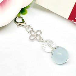 天然石＊シトリン＊ストラップ/チャーム/キーホルダー/イヤホン