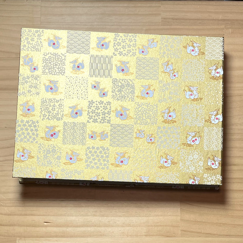 御朱印ホルダ－】（特大）見開き60枚 友禅紙のためバンドなし 書