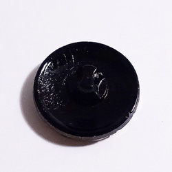 No.401 西ドイツ ヴィンテージ ガラスボタン 22mm 3枚目の画像
