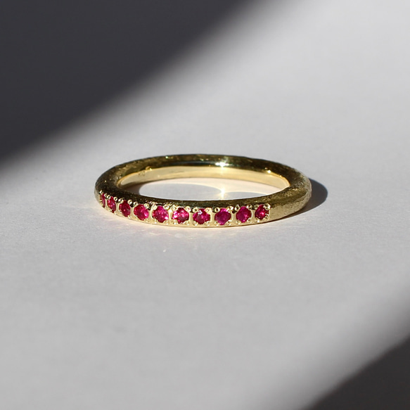 Paik ruby ring / K10, K18, PT900 6枚目の画像