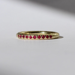 Paik ruby ring / K10, K18, PT900 1枚目の画像