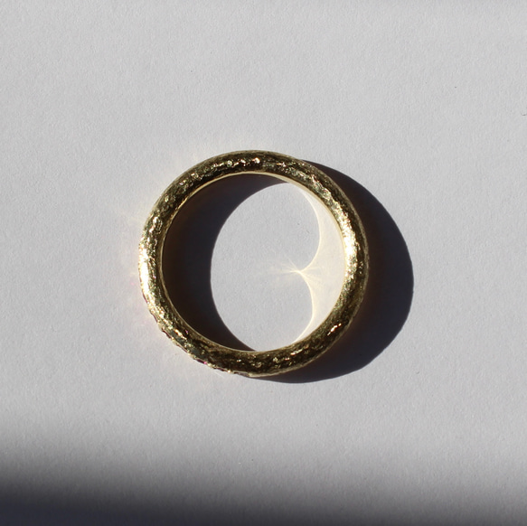 Paik ruby ring / K10, K18, PT900 3枚目の画像