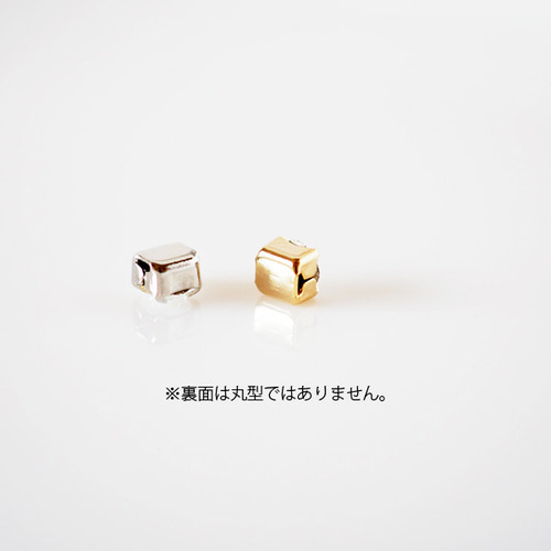スワロフスキー 3mm ブラックダイヤ 貼るピアス シンプル イヤリング