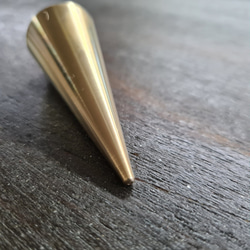 【65mm】【コロナ対策】指輪 リング ホルダー スタンド 真鍮 金属 おしゃれ アンティーク 2枚目の画像